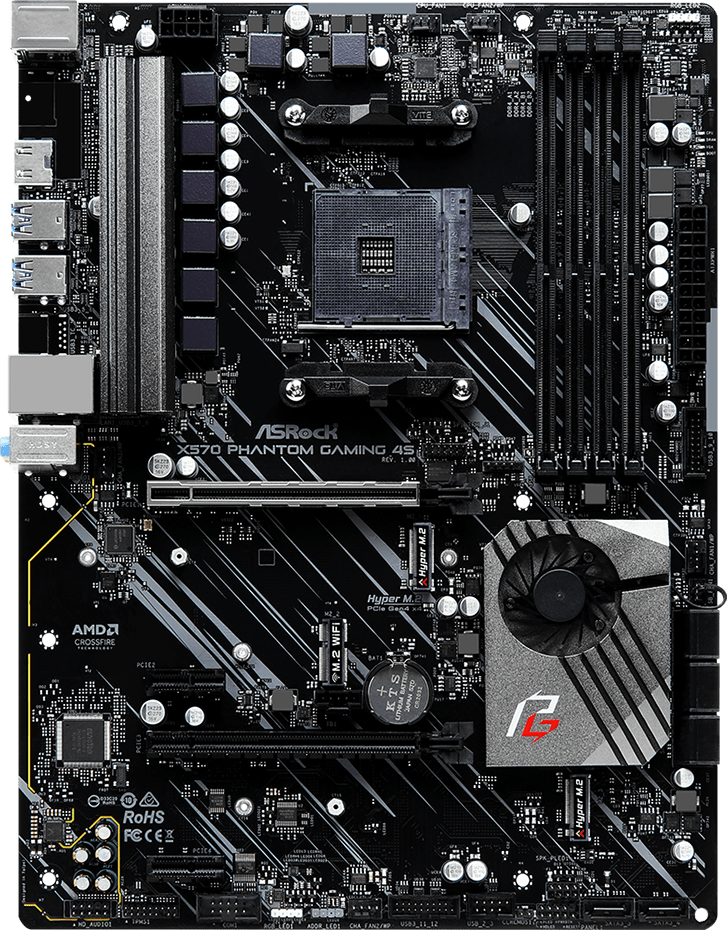 Asrock on sale x570 phantom